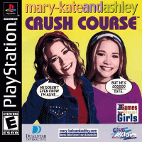 Mary-Kate and Ashley Crush Course Playstation US box art